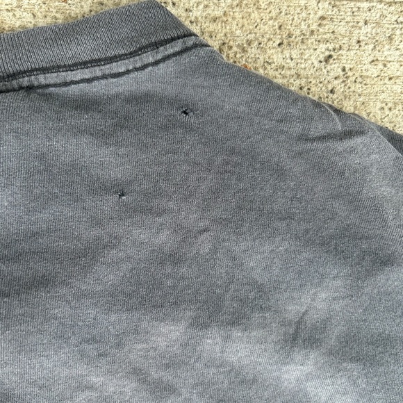 VTG 90s Wildlife Wolf Graphic Print T-shirt Men’s XL Gray Black Single Stitch - Picture 9 of 14